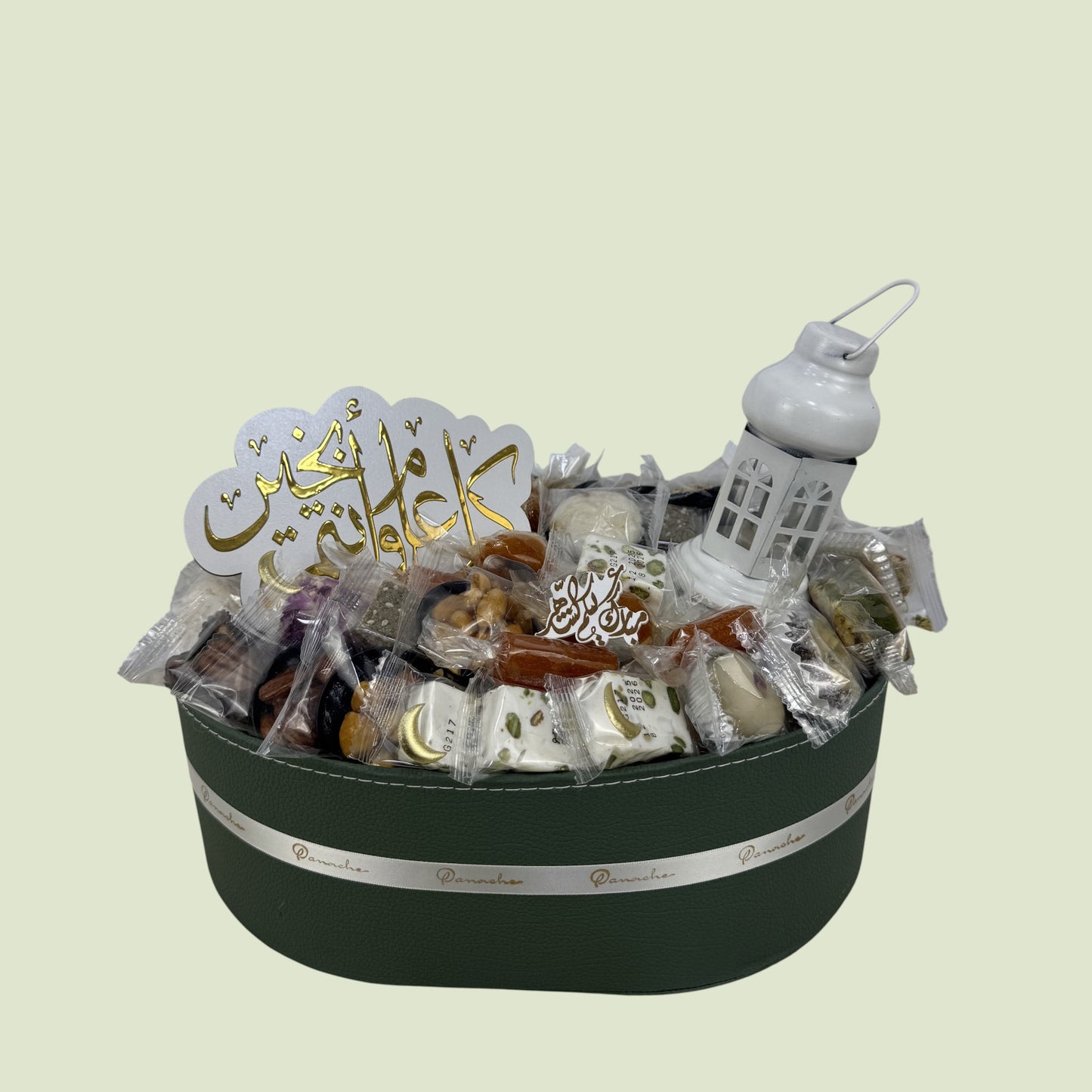 Ramadan Lantern Luxury Sweets Arrangement | Luxury Ramadan Gift Arrangement by Panache