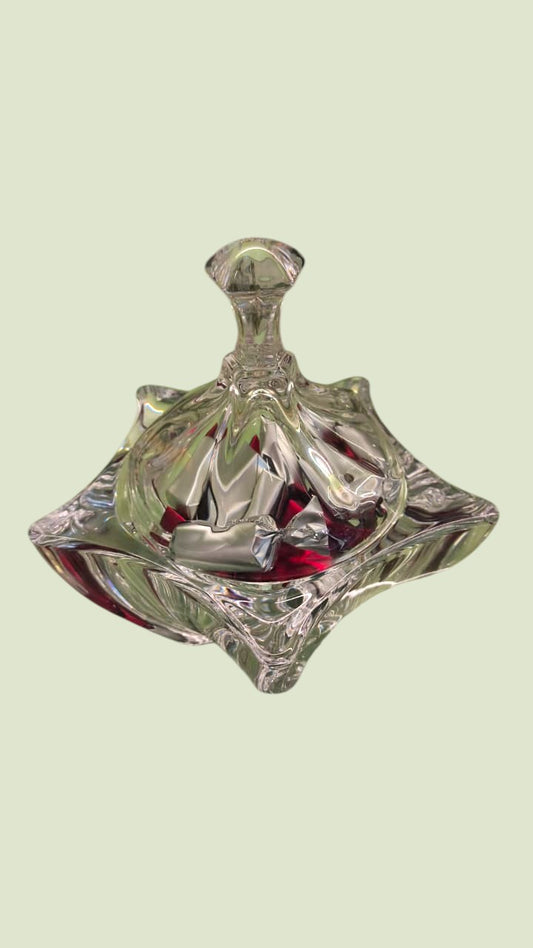 Star Crystal Gift Bowl with Lid | Luxury Chocolate Gift by Panache