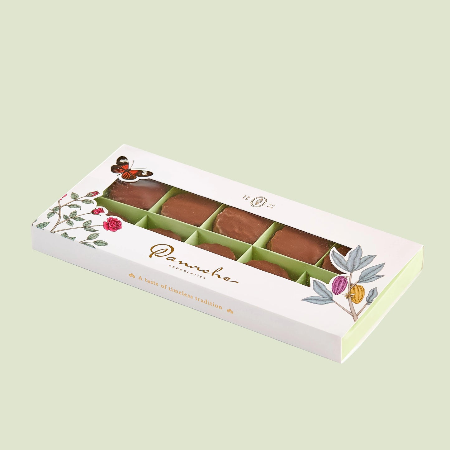 Sablés Dipped in Chocolate (10 Pieces) | Artisan Sweets by Panache