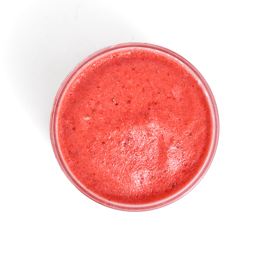 Strawberry Ice Cream Jar