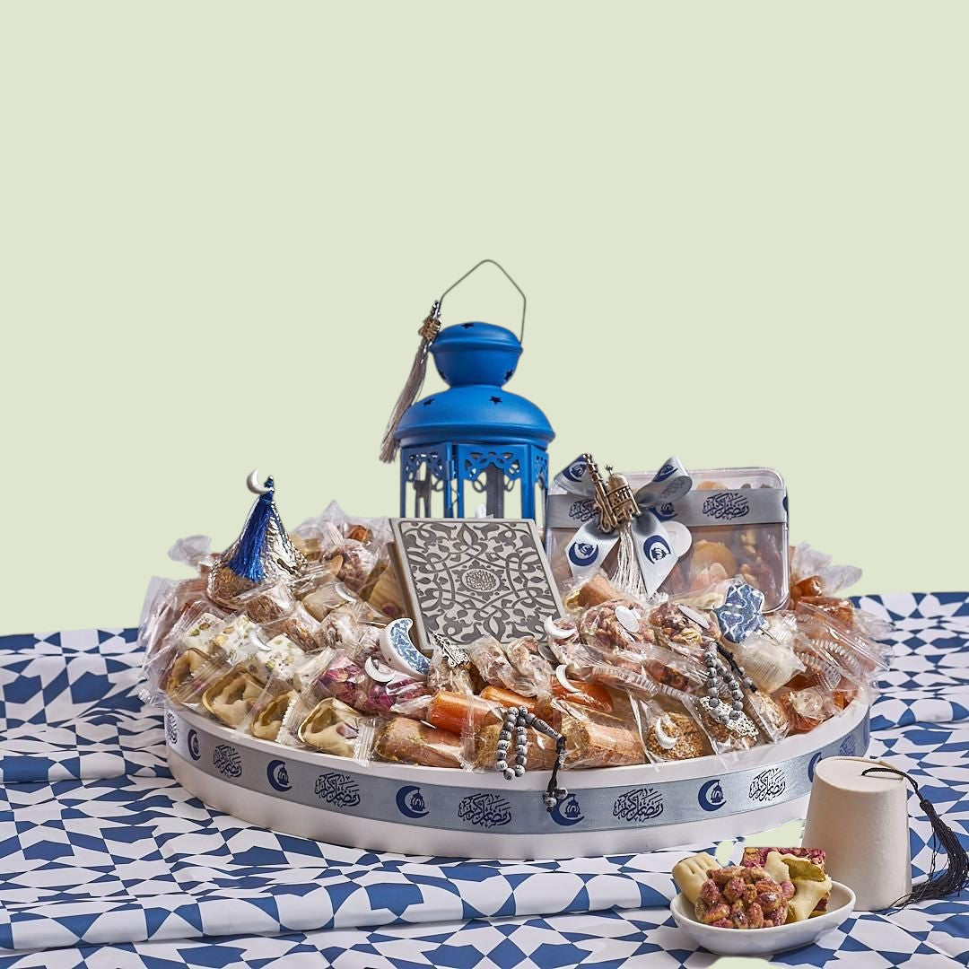 Ramadan Lantern Chocolate Arrangement | Luxury Ramadan Gift Arrangement by Panache