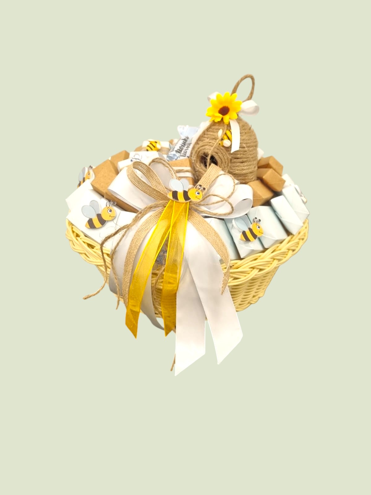 Premium Honeybee Artisanal Chocolate Gift Basket