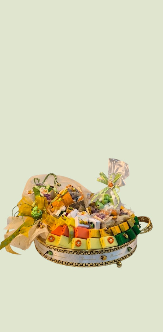 Spring Garden Butterfly & Bee Luxury Chocolate Tray by Panache