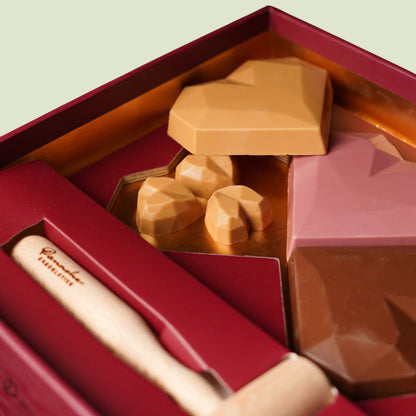Love Capsule | Luxury Chocolate & Floral Gift Box by Panache
