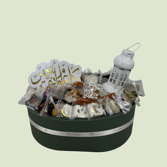 Ramadan Lantern Luxury Sweets Arrangement | Luxury Ramadan Gift Arrangement by Panache