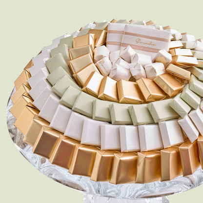 Crystal Vase Chocolate Gift | Luxury Gift Arrangement by Panache