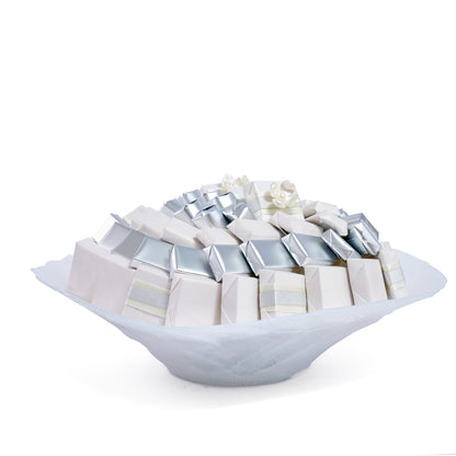 Murano Glass White Square