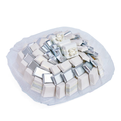 Murano Glass White Square