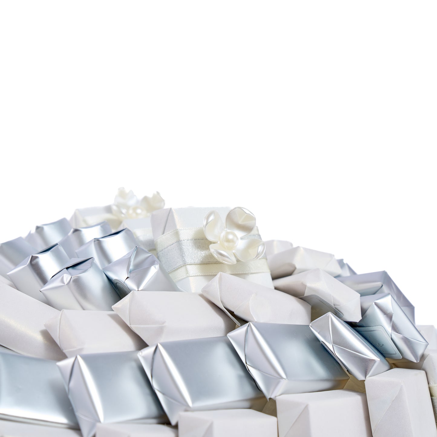 Murano Glass White Square