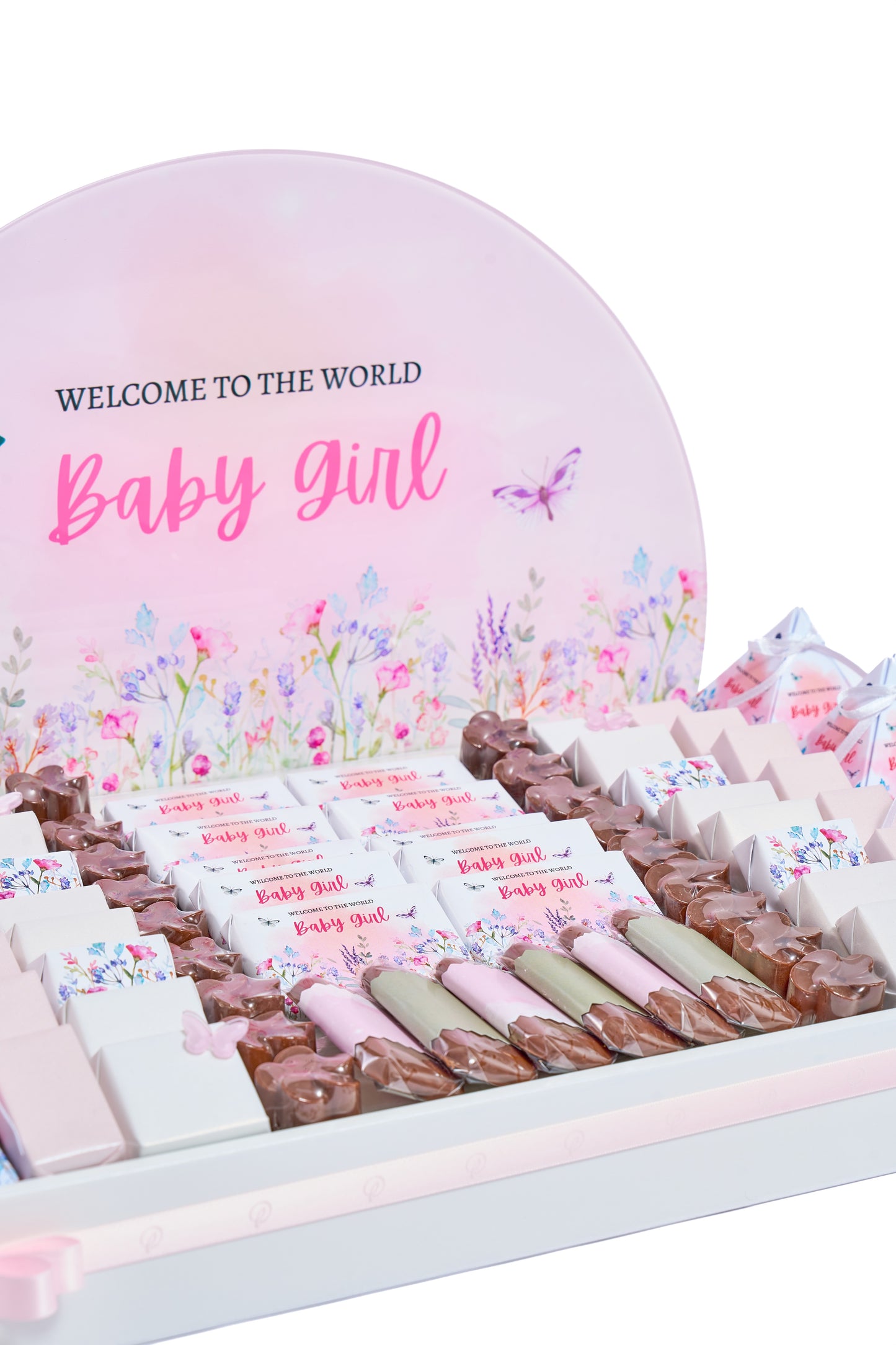 Baby Girl Wooden Tray