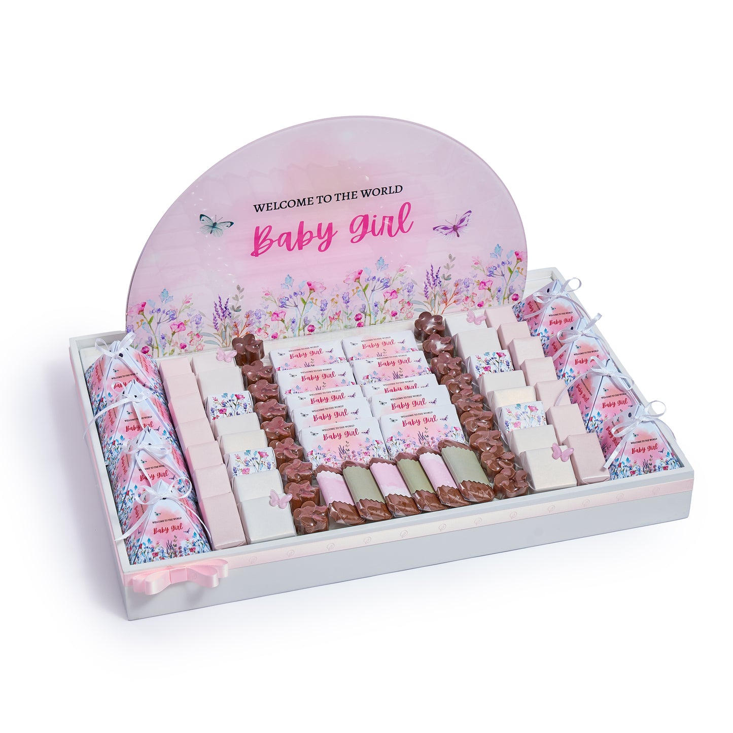 Baby Girl Wooden Tray
