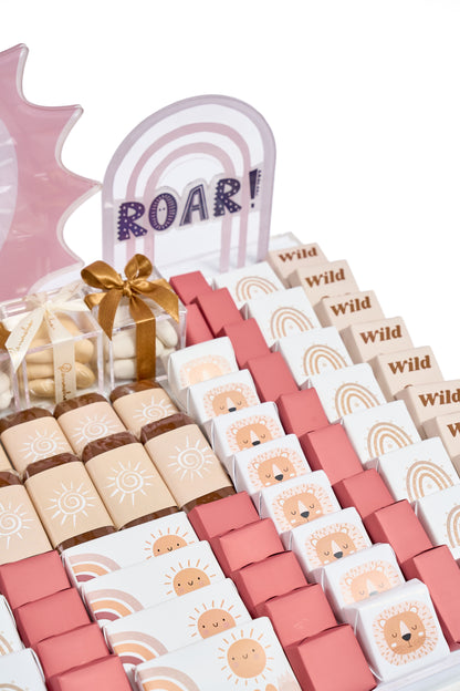 Baby Boy Lion Wooden Tray