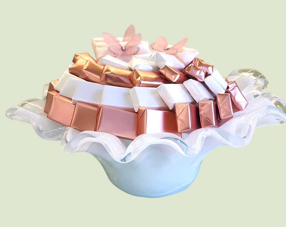 The Rose Quartz Flutter Bowl