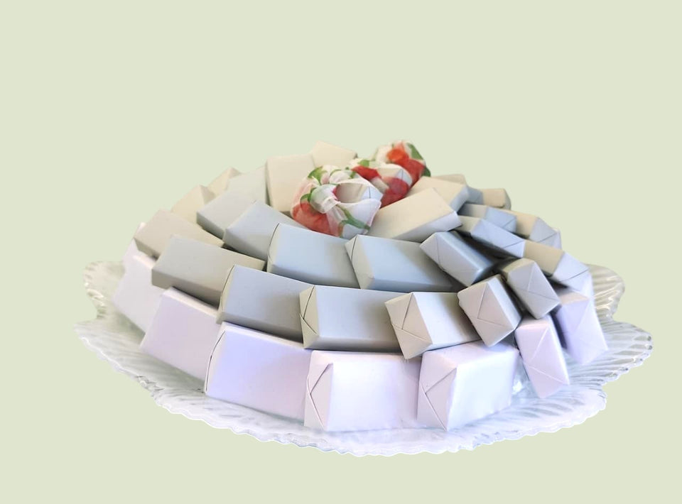 The Slate & Pearl Floral Dome