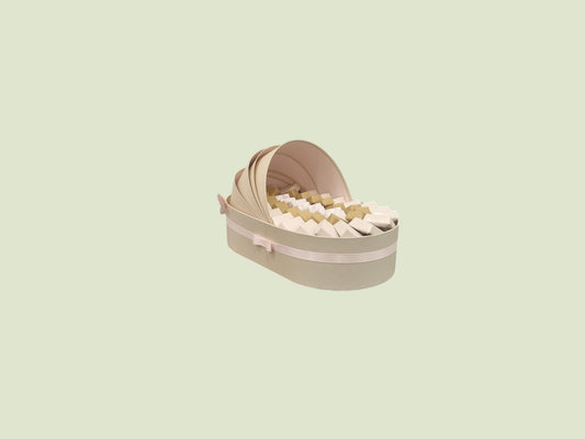 Luxury Baby Girl Cradle Chocolate Arrangement Box
