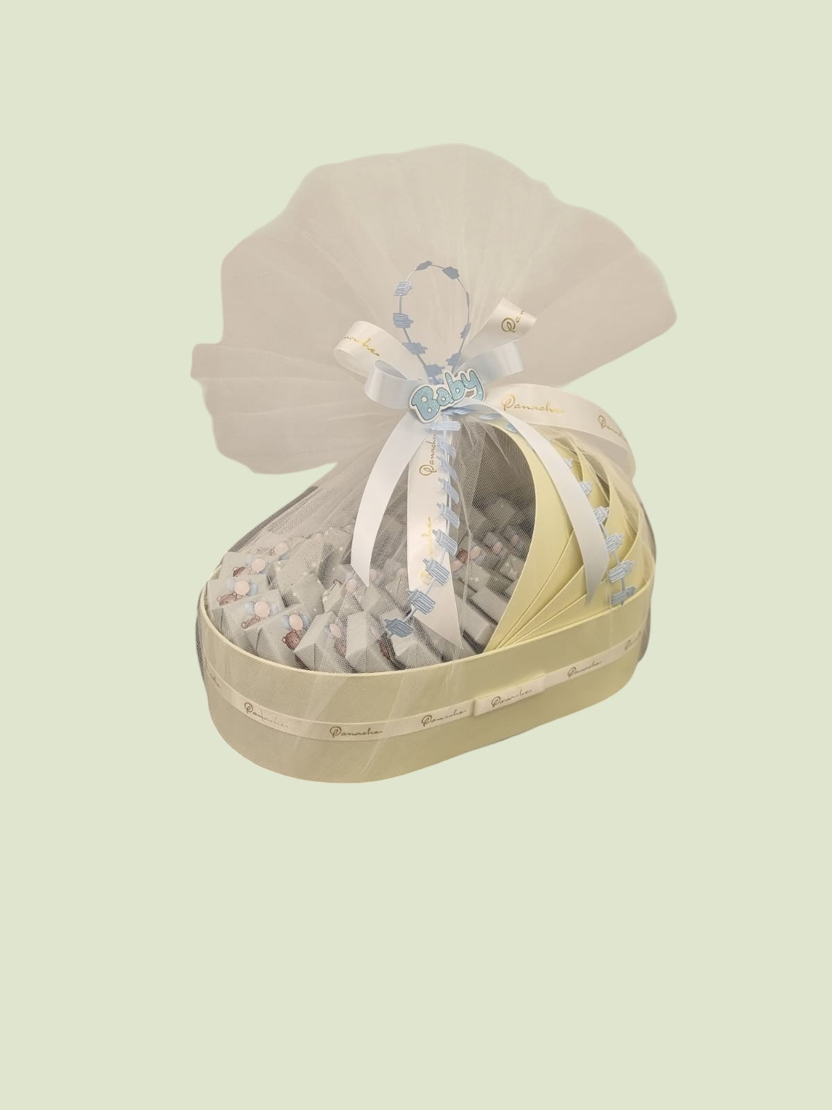 Luxury Baby Cradle Chocolate Arrangement Box
