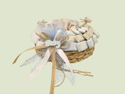 Baby Boy Chocolate Gift Basket