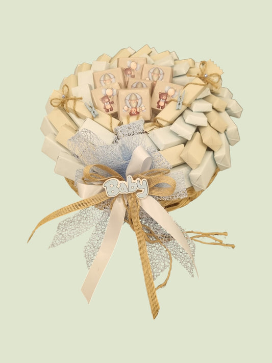 Baby Boy Chocolate Gift Basket