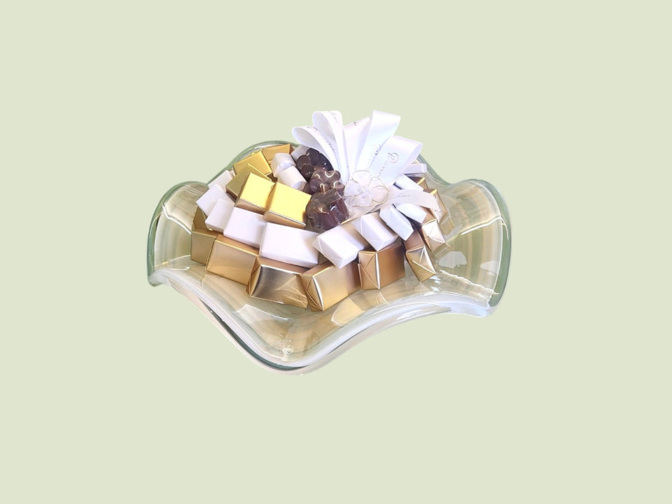 Luxury Wrapped Chocolate Bowl | Premium Assorted Chocolate Gift