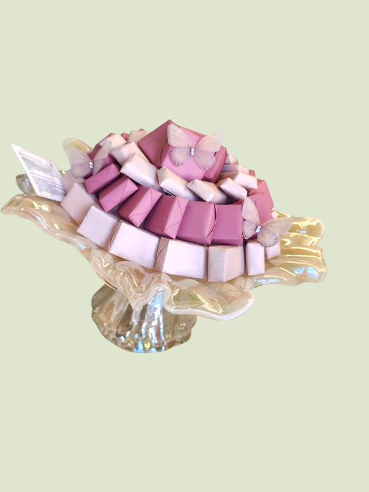 Luxury Wrapped Chocolate Pedestal | Premium Assorted Chocolate Gift