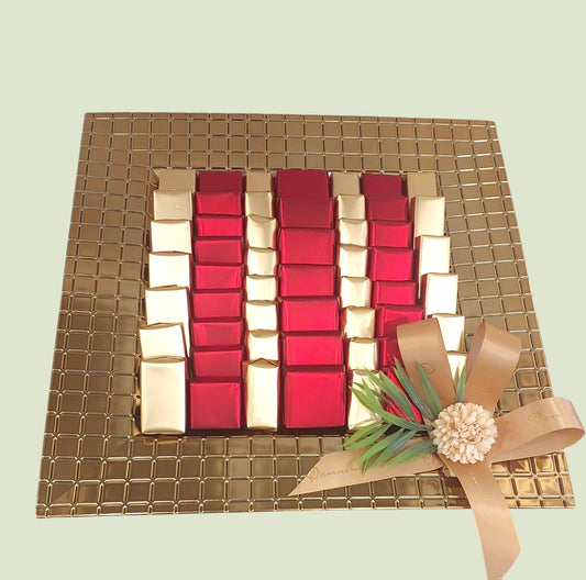 Ruby Royale Luxury Chocolate Arrangement | Premium Gift Tray by Panache