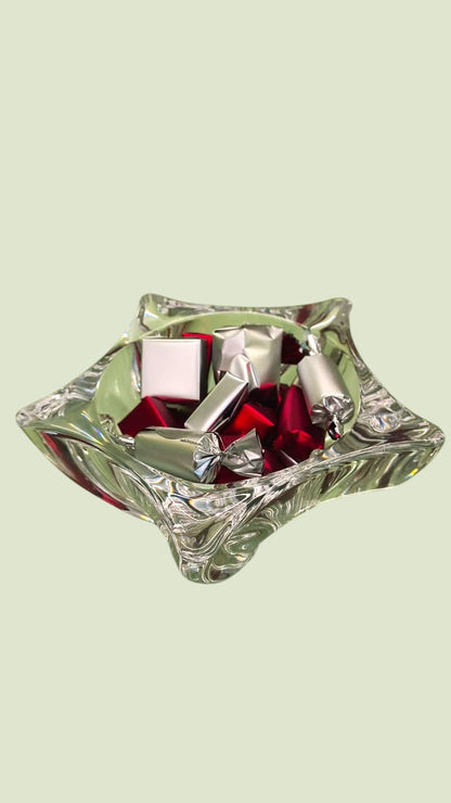 Star Crystal Gift Bowl with Lid  | Luxury Chocolate Gift by Panache